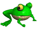  frog with big eyes  animation