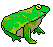 little frog   animation
