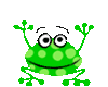  jumping frog  animation