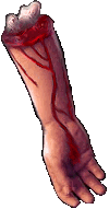severed arm  animation