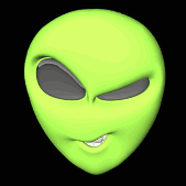 alien wink animation