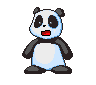 panda angry animation