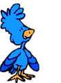 bluebird singing animations
