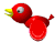 red bird animations