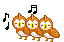 sining owls animations