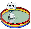 duck in paddling pool animations