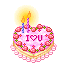 I love You Cake  animation
