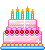 Birthday Cake    animation