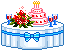Table with  Cake animation