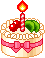 small Birthday Cake  animation