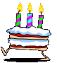 Running  Cake  animation