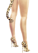 legs and leopard tail animation