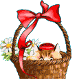 cat in basket animation