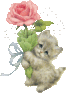 kitten flower animation