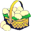 basket of eggs animation
