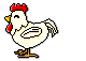 hen with egg animation