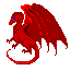 red dragon  animation