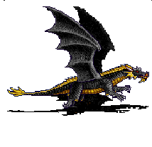 winged  dragon  animation