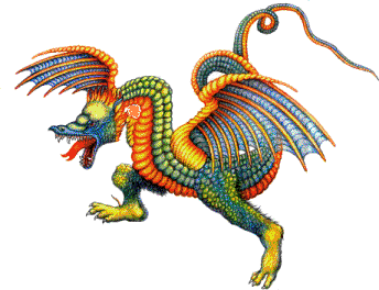 old dragon  animation