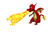 red dragon  animation