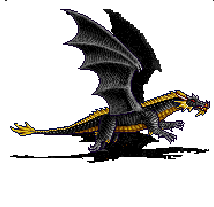 black dragon  animation