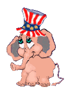 USA elephant  animation