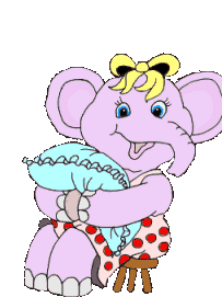a hug for you elephant  animation