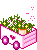  cart of flowers animation