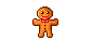 three gingerbread men   animation