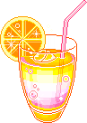  glass of juice  animation