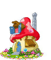 toadstool house  animation