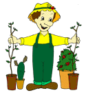 two plants  animation