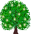 sparkly tree  animation