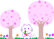  pink trees animation