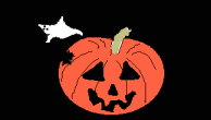   ghost and pumkin animation