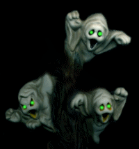 3 ghosts  animation