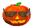  pumpkin in sunglasses  animation