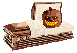  pumpkin in a coffin  animation