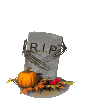  rip grave stone  animation