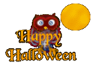 halloween owl  animation