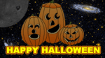 happy halloween pumpkins  animation