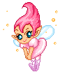 pink haired  fairy animations