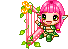  fairy with a harp animations